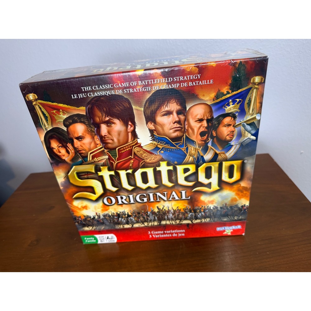 Stratego Original UNOPENED NEW PlayMonster Strategy War Spy Battle Game